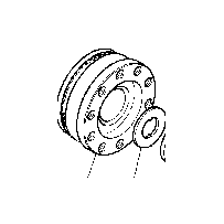 Roulement avant pour Renault Trucs Midlum