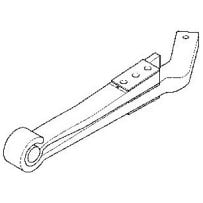 Lame Bras de suspension Arrière Gauche pour Renault