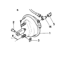 Vase de frein type 24 pour Renault Série G, Etc.