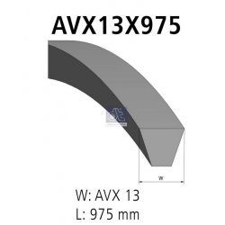 Courroie  13 x975 pour...