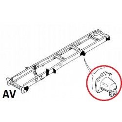 Main de ressort avant du Ressort Arrière, pour Renault