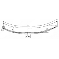 Ressort complet pour Renault Trucks M /S