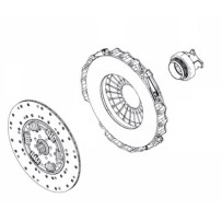 Kit Embrayage (Méc.Disq.Butée) pour Man