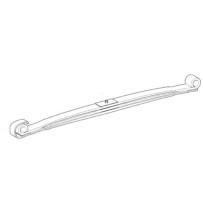 Ressort à Lames (empilage de 3 éléments), essieu Av II, pour Mercedes