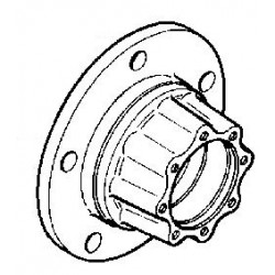 Moyeu de Roue Arrière, pour Renault