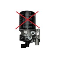 Dessiccateur d'Air, seul, sans Valve de sécurité et sans cartouche