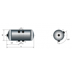 Bouteille d'air 40 litres...