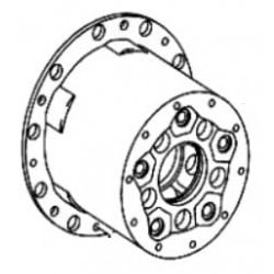 Moyeu-Cloche de train...