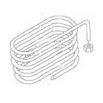 Tuyau serpentin pour compresseur d'air monocylindre, pour Man