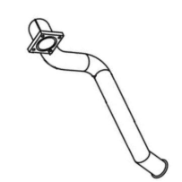 Tube sortie ech pour Renault Série R - 5010140658