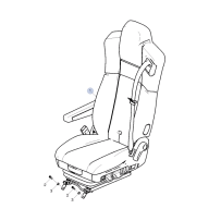 Siège conducteur origine pour Renault Trucks D