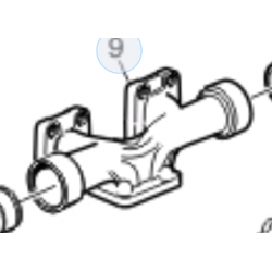 Collecteur d'échappement centrale pour Volvo Fh