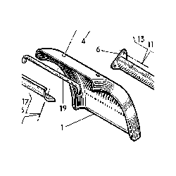 Aile avant sur cabine...