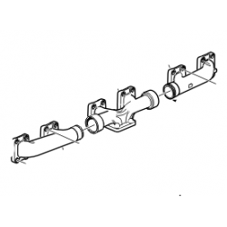 Collecteur échappement pour Volvo fh