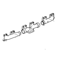 Collecteur échappement pour Volvo fh