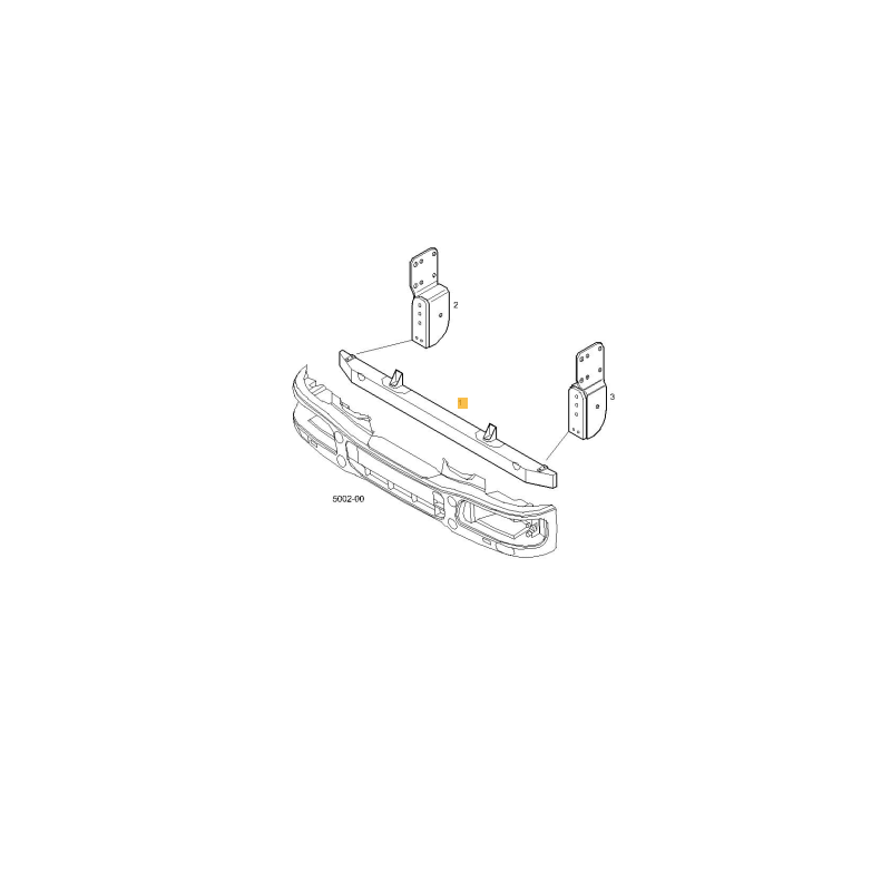 Traverse avant pour Iveco  Eurocargo