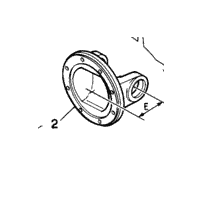 Machoire d’arbre de transmission diamètre 175 mm – entraxe 64mm
