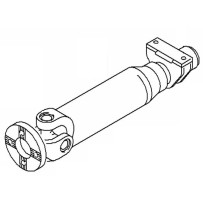 Arbre Intermédiaire, après B.V, avec palier, pour Man 81391136126