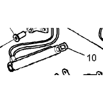Vérin basc. cabine gauche pour Renault Trucks Midlum