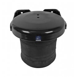 Coussin d'air, avec piston...