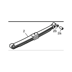 Lames de ressort avant Pour...