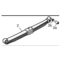 Lames de ressort avant Pour Volvo FM