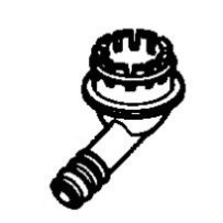 Raccord d'échappement d'air, pour dessiccateur, pour Renault