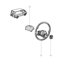 Contacteur d'air bag pour Renault Master