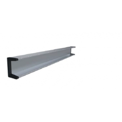 Barre anti-encastrement L2400  alu anodisé Véhicule avant Mars 2010