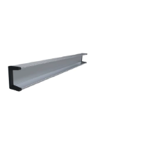 Barre anti-encastrement L2400  alu anodisé Véhicule avant Mars 2010