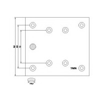 KIT DE 8 BLOCS DE FREIN 160MM (KIT 0)