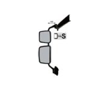 Rétroviseur D/G pour Renault Trucks Midlum 7420862795  7420866672  7485120820  7420862779