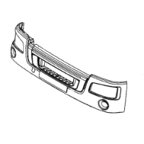 Pare choc avant pour Renault Trucks D