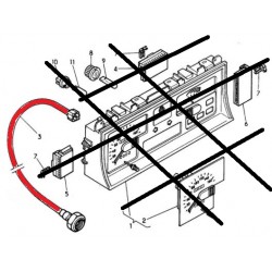 Câble de compteur pour Renault B