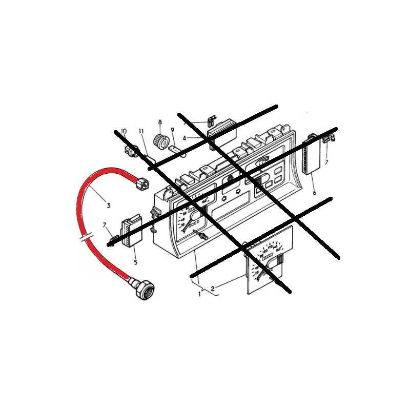Câble de compteur pour Renault B