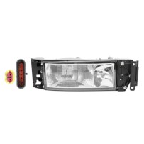 Optique de phare D (réglage manuel) pour Iveco Eurotech