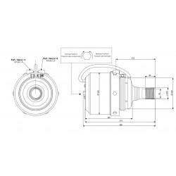 Cylindre de frein AR 12/16 pour Iveco