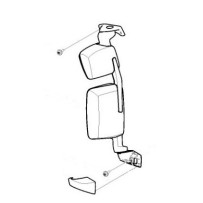 Rétroviseur droit complet pour Renault Trucks T/T high/C/K