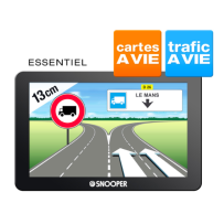 GPS Ecran 5" Snooper PL5200