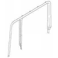 Cadre de Glace, sur Haut de porte Droite, pour Man 81626300048