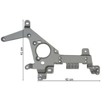 Support de pare-chocs, gauche pour Mercedes-Benz ACTROS 4, ANTOS 963 AROCS 964