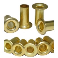 Lot de 100 rivets laiton 5x12 pour segments de frein