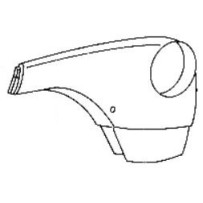 Cache de levier commande de frein à main, pour Mercedes