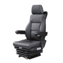 Siège Conducteur, Susp. et Lomb. Mécan., Ceint.3pts et acc., Cuir Gris, EntrX 216mm