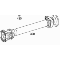 Transmission à un palier  286/33 155DC POUR MERCEDES BENZ