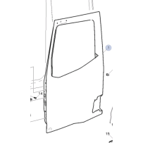 Porte conducteur apprêté pour RENAULT Trucks T 7460000032