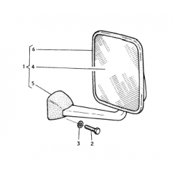 Rétroviseur D/G largeur...