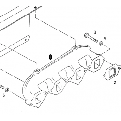 COLLECTEUR D'ECHAPPEMENT pour MAN L/M/F