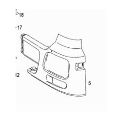 PARE CHOCS AV GAUCHE pour...