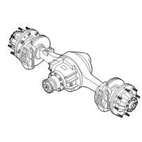 Pont arrière Complet pour Iveco